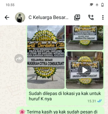 Pengiriman Papan Bunga Duka Kopo Bojongloa Kaler