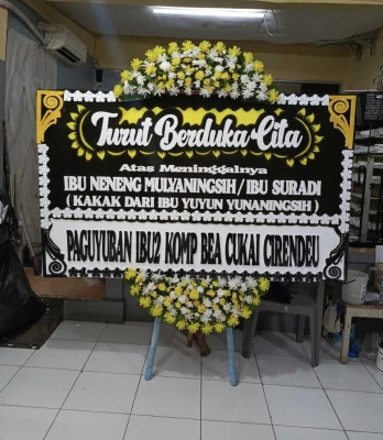 Papan Bunga di Kopo Bojongloa Kaler